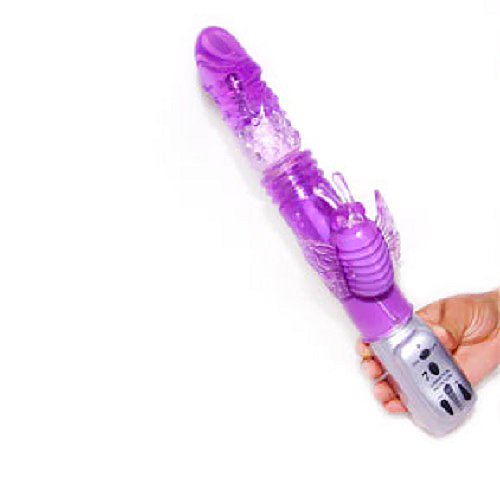 Titan XL Vibrating Thrusting Rotating Beads Extra Large Silicone Rabbit Vibrator Dildo Sex Toy Wand Cordless image